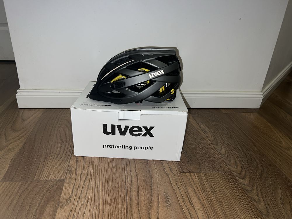 kask uvex city i-vo pips titan matt 56-60 nowy