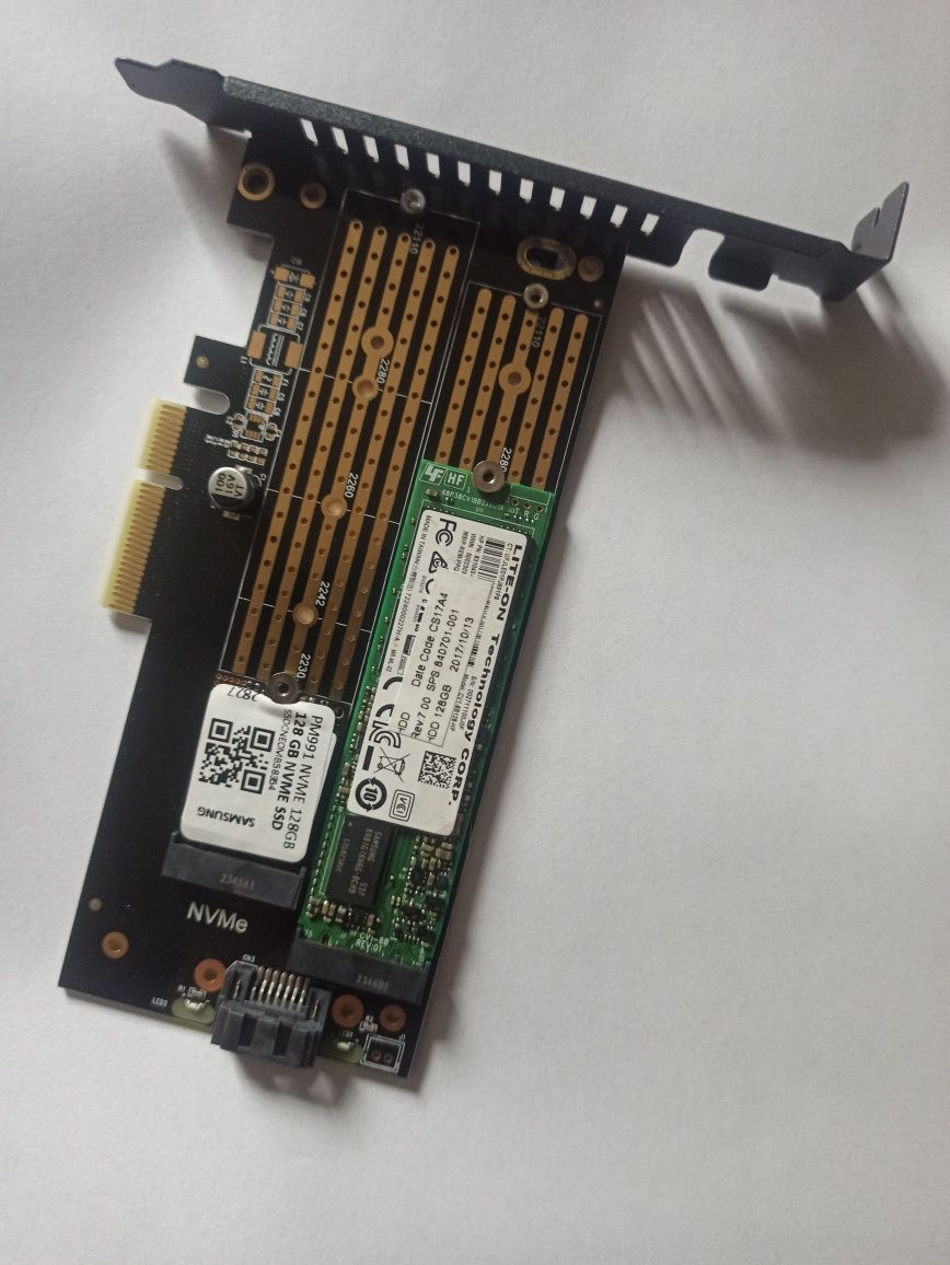 Adapter Karta rozszerzeń SSD NVME M.2 PCI-e PCI-express