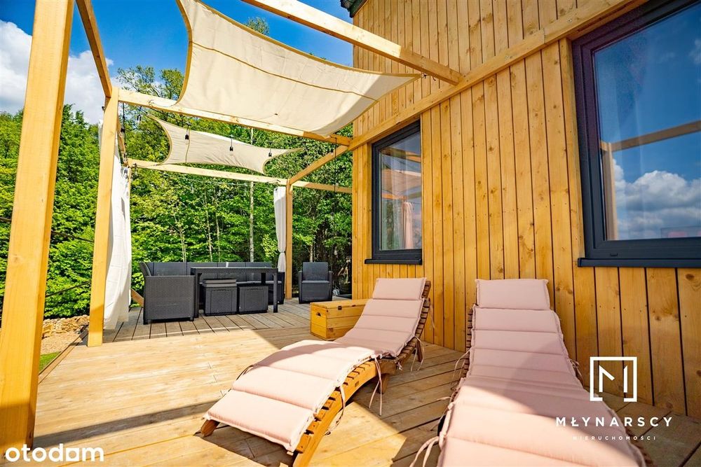 Drewniany domek w górach | 75 m2 | Rychwałd