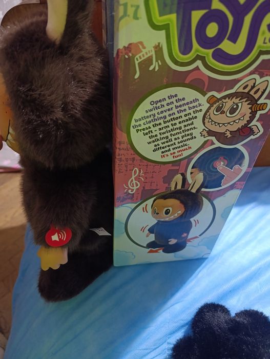 Новий музичний лабубу дитяча іграшка велика танцююча