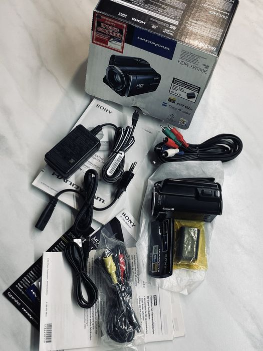 Відеокамера Sony HDR-XR150 нова сенсорний поворотний екран