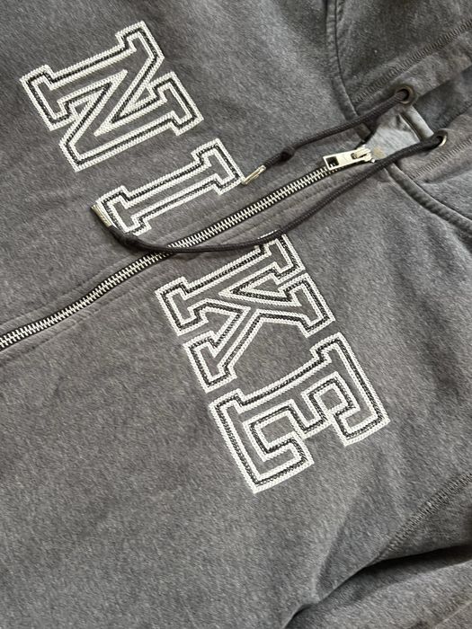 Вінтажне зіп худі nike