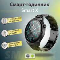 Смарт-годинник чоловічий водонепроникний SmartX GT5 Max дзвінки