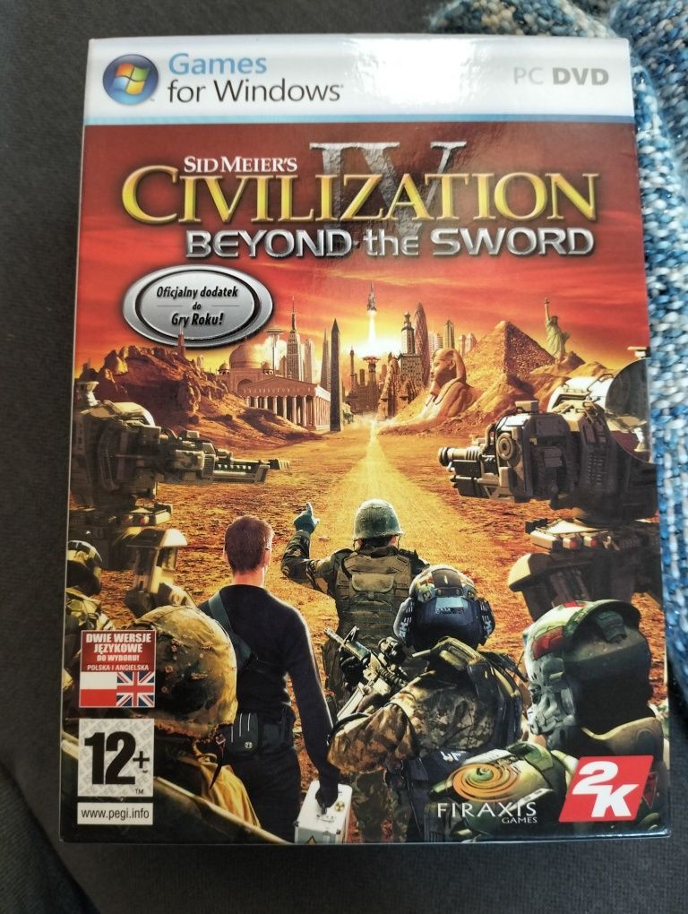 Gra Civilization IV beyond the sword dodatek