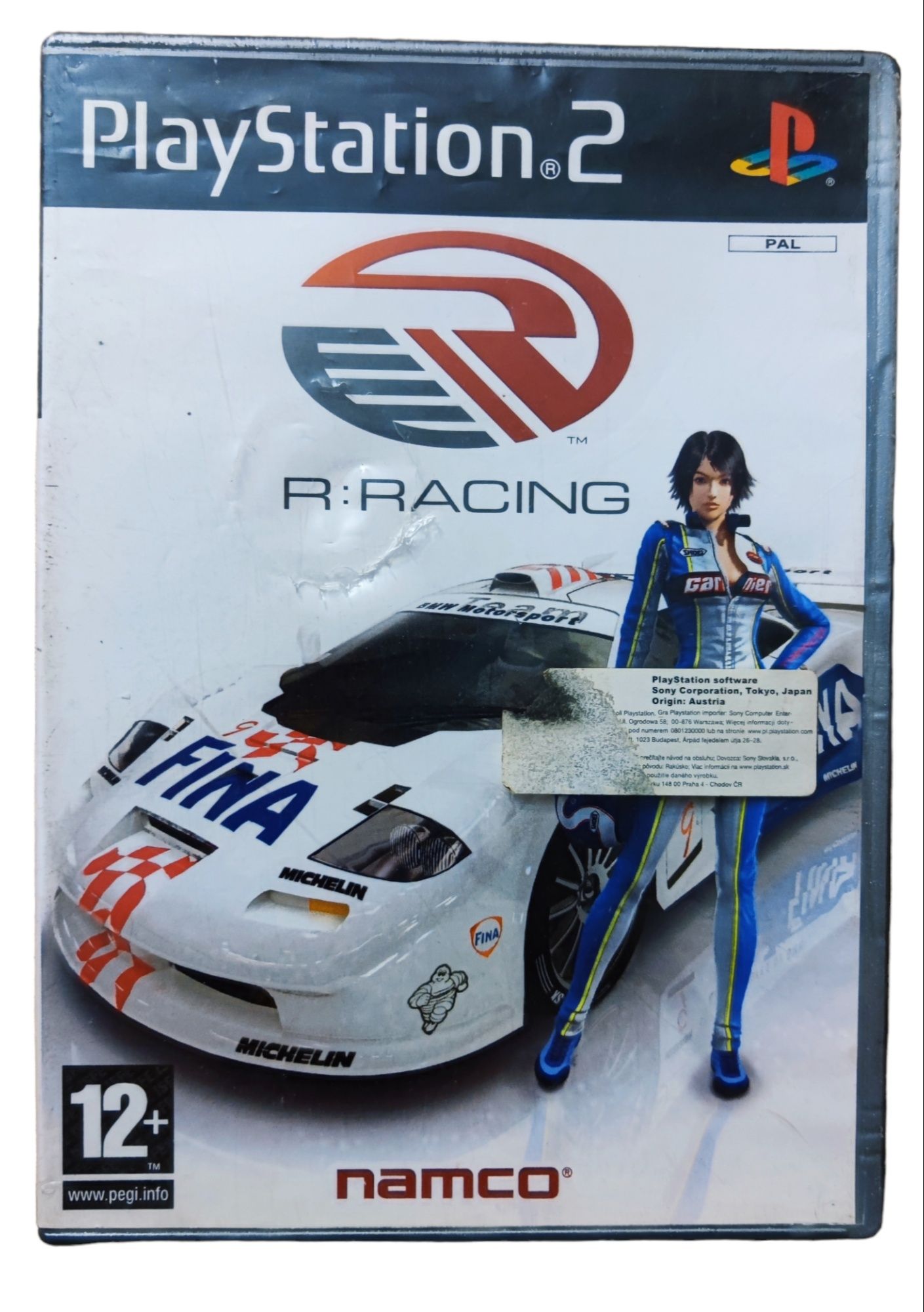R: Racing PS2 Pudełko