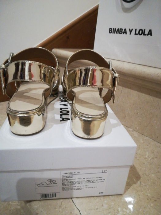 Sandálias Bimba y Lola 37 RESERVADOS