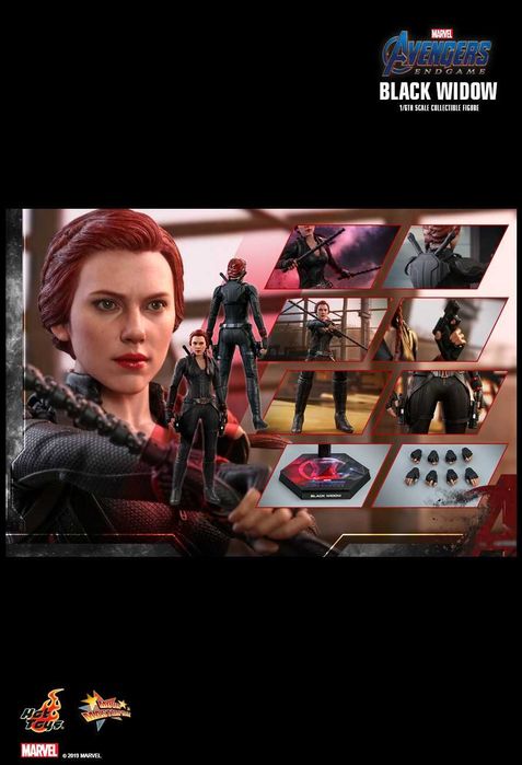 HOT TOYS Avengers: Endgame Black Widow 1/6th scale Collectible Figure.