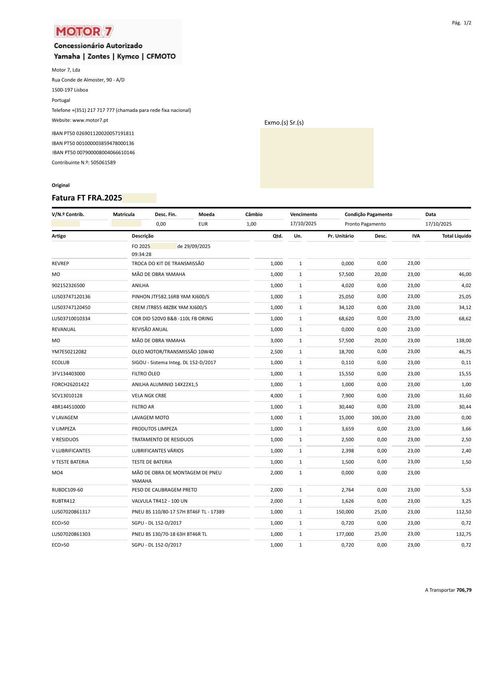 Yamaha XJ600N (25kw livrete, A2)