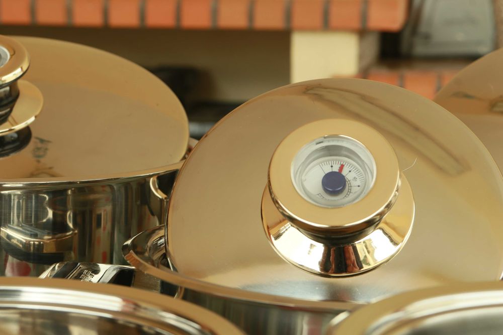 Conjunto Premium BergHOFF Profi-Thermo – 21 Peças em Aço Inoxidável