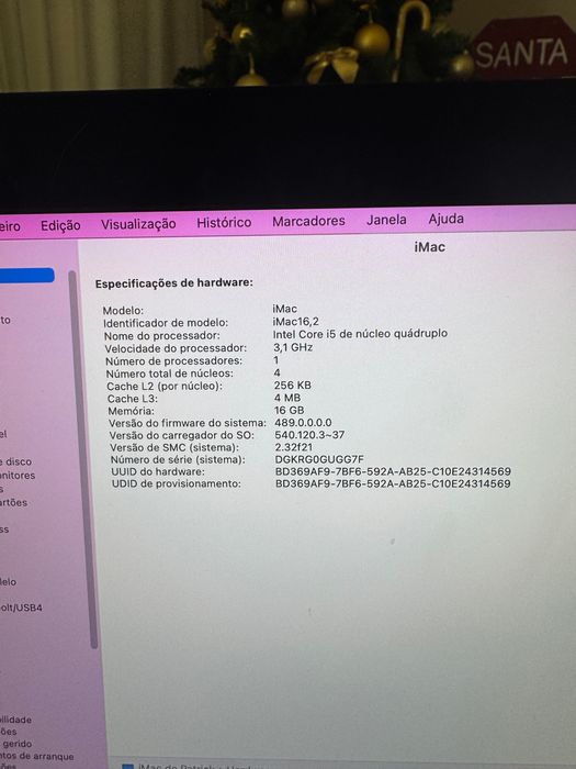 iMac 21.5” Retina 4K – 16GB RAM – 1TB – Oportunidade!