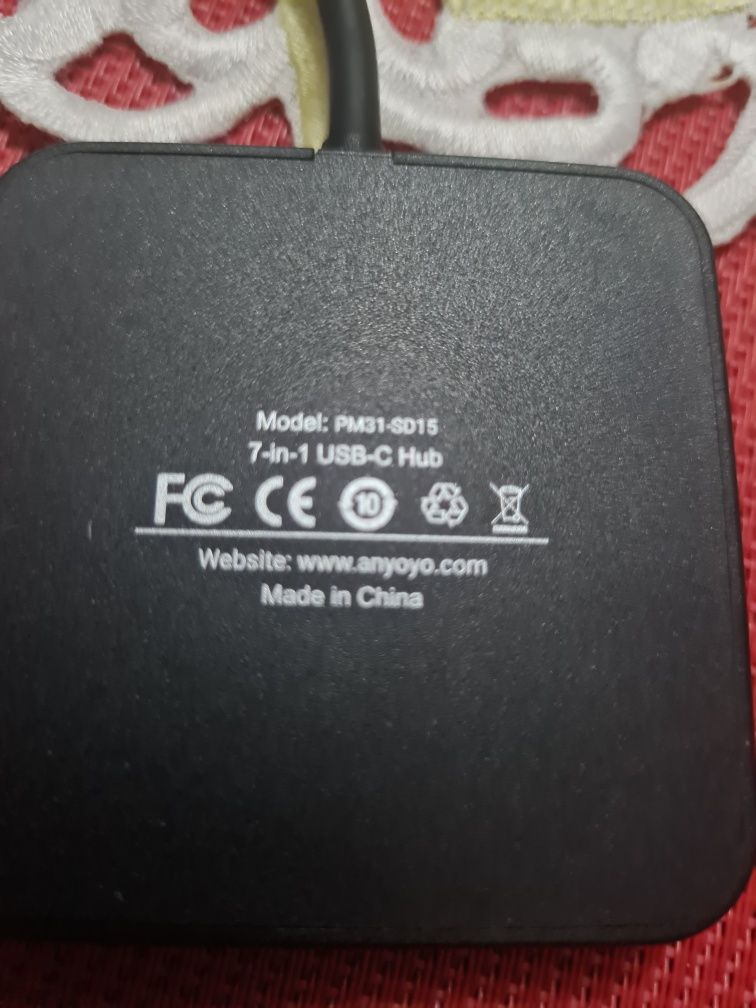 ANYOYO PM31-SD15 adapter USB C 7 w 1