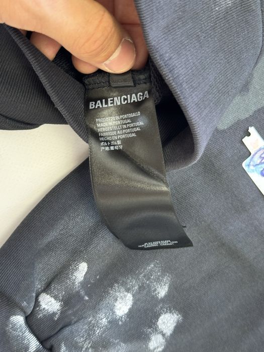 худи Balenciaga Stencil hoodie 3b 2024 hoodie M L vetements alyx rick