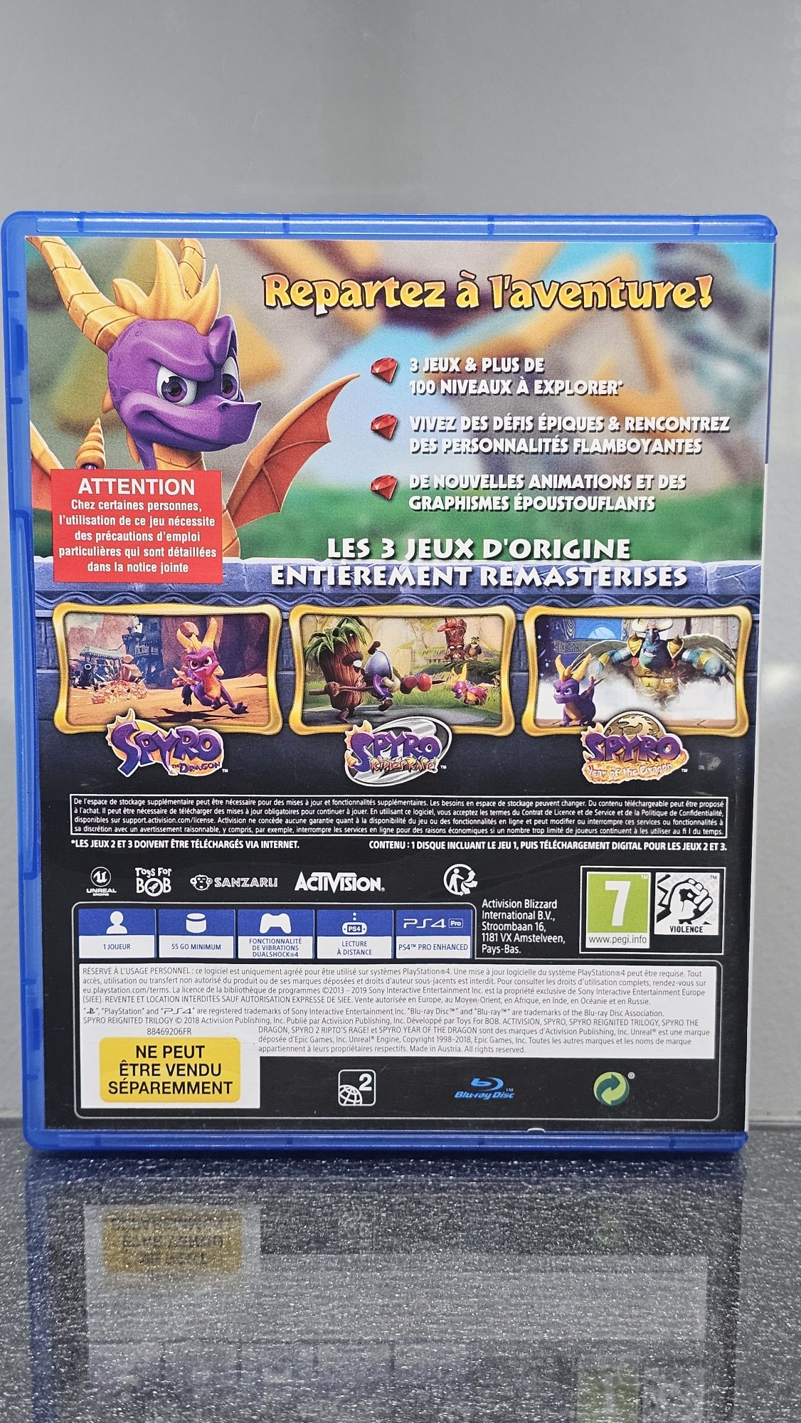 Spyro Reignited Trilogy PS4 Playstation 4