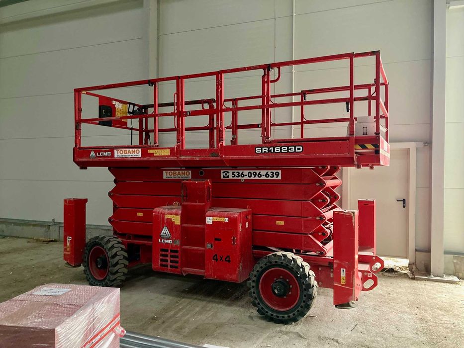 WYNAJEM Podnośników nożycowych i przegubowych terenowych 16m 18m 20m