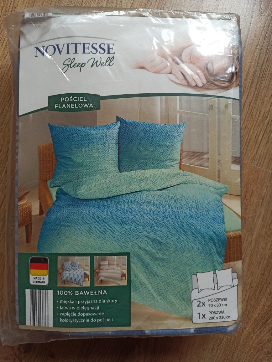 Nowa pościel flanelowa 200x220
