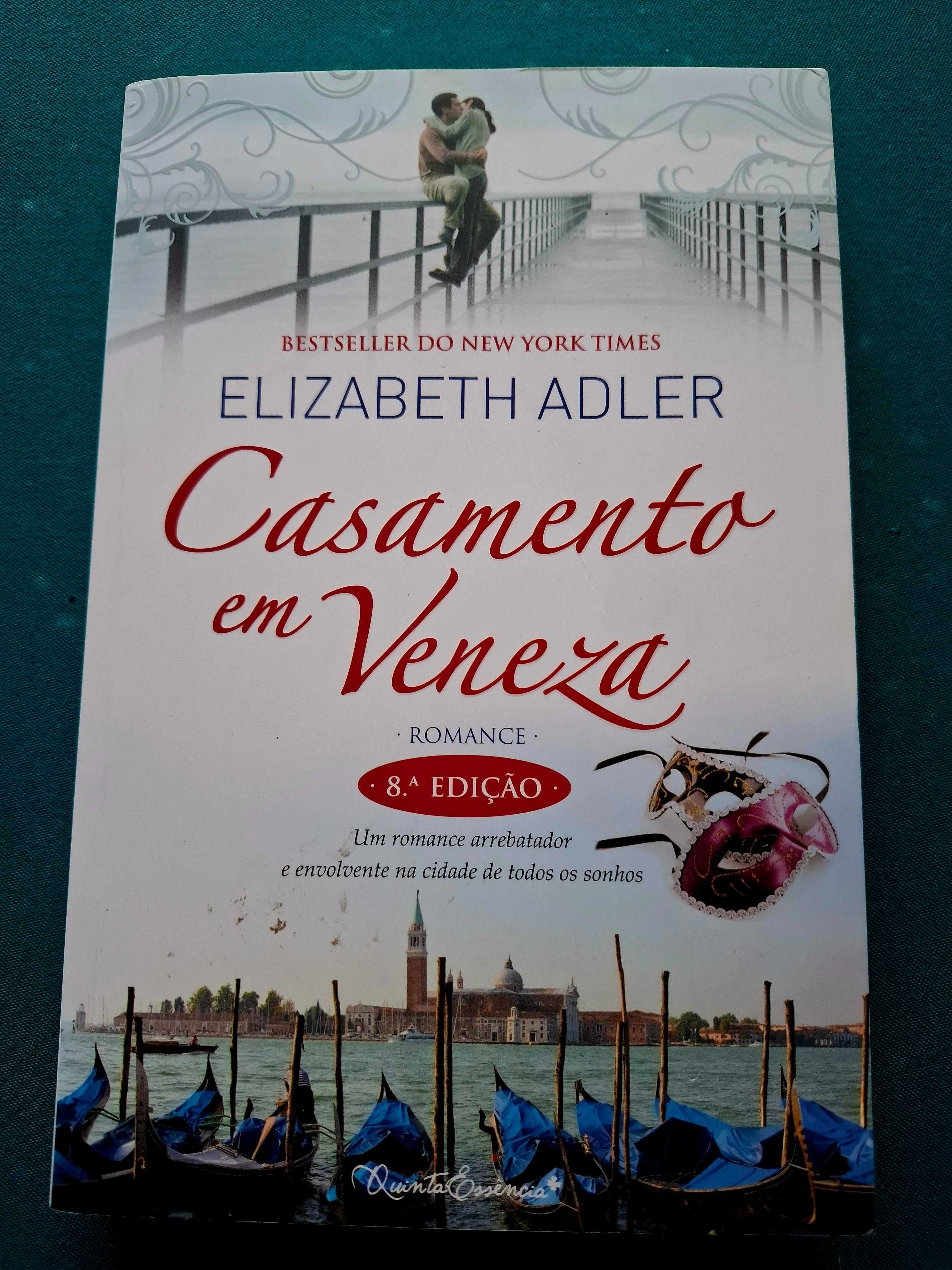 Livro - Casamento em Veneza de Elizabeth Adler