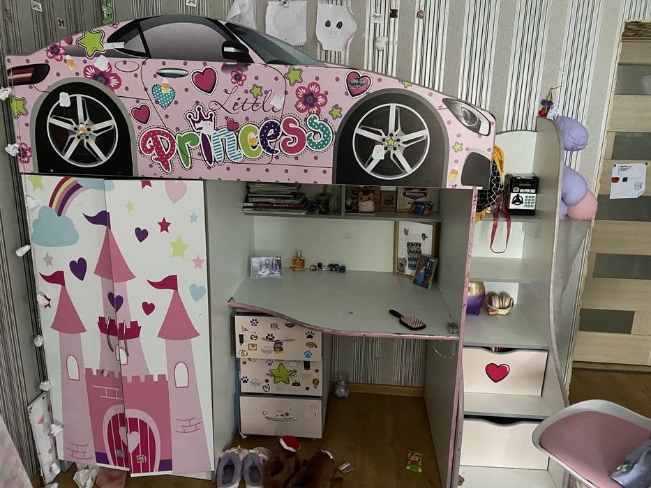 Дитяче ліжко дво поверхове