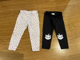 Spodnie legginsy Disney kotek Marie 80, inextenso rozmiar 86 zestaw