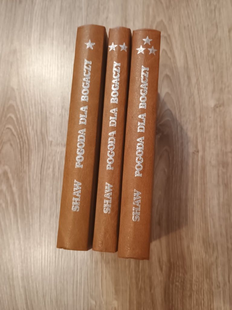 Książki Pogoda dla bogaczy 3 tomy