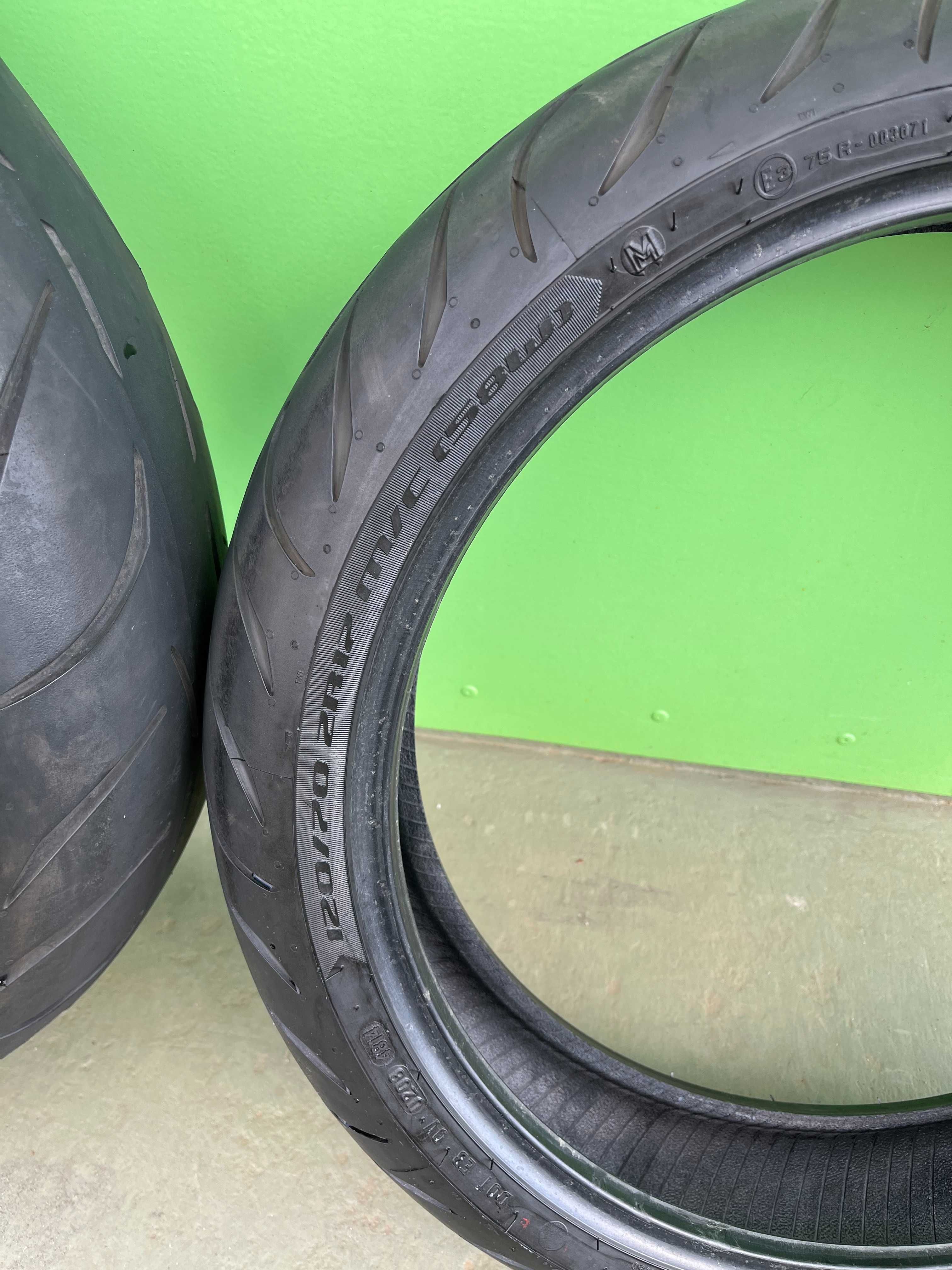 Opony motocyklowe Metzeler 120/70/17 180/55/17 sportec M7