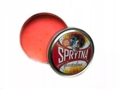 Sprytna plastelina, fluorescencyjne światło 40g. Artyzan. Nowy Produkt