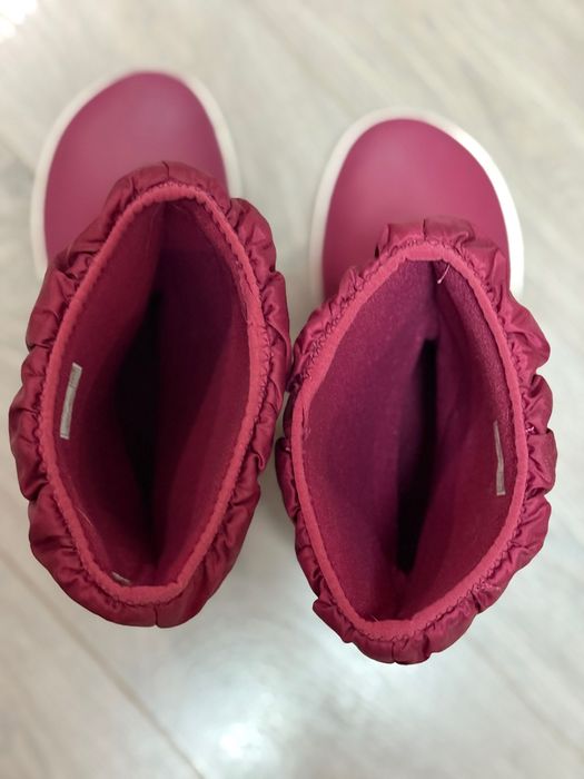 Чоботи crocs бордові 36р.