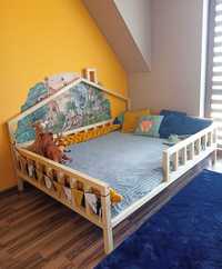 Łóżko domek 200x120 cm / łóżeczko dla dziecka / Producent