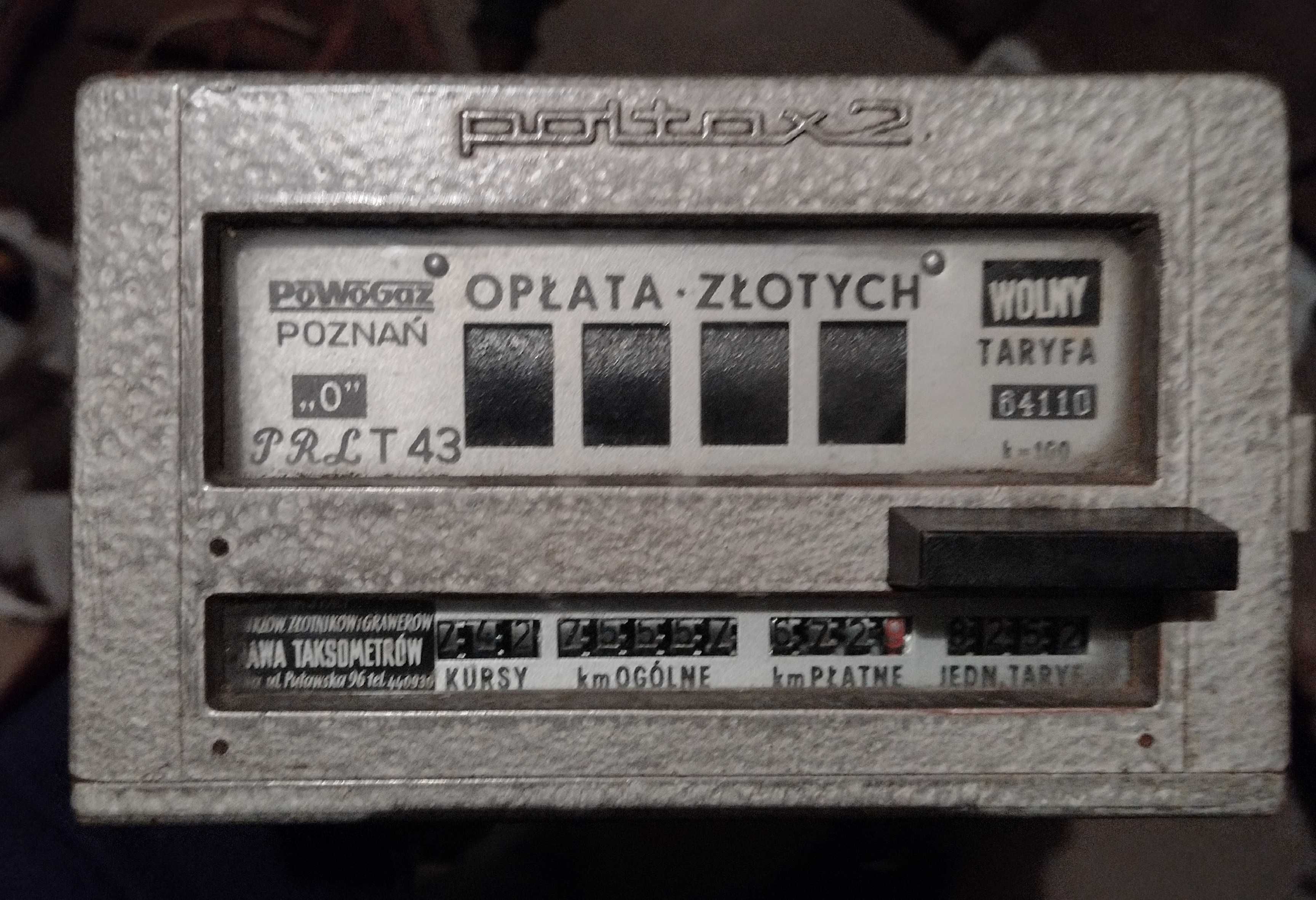 Taksometr PRL Poltax 2