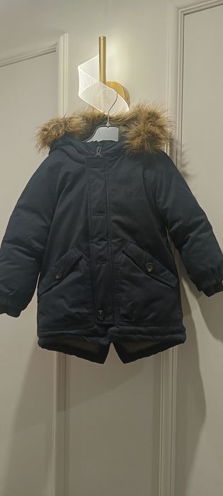 Kurtka Zara puch gęsi rozm 104