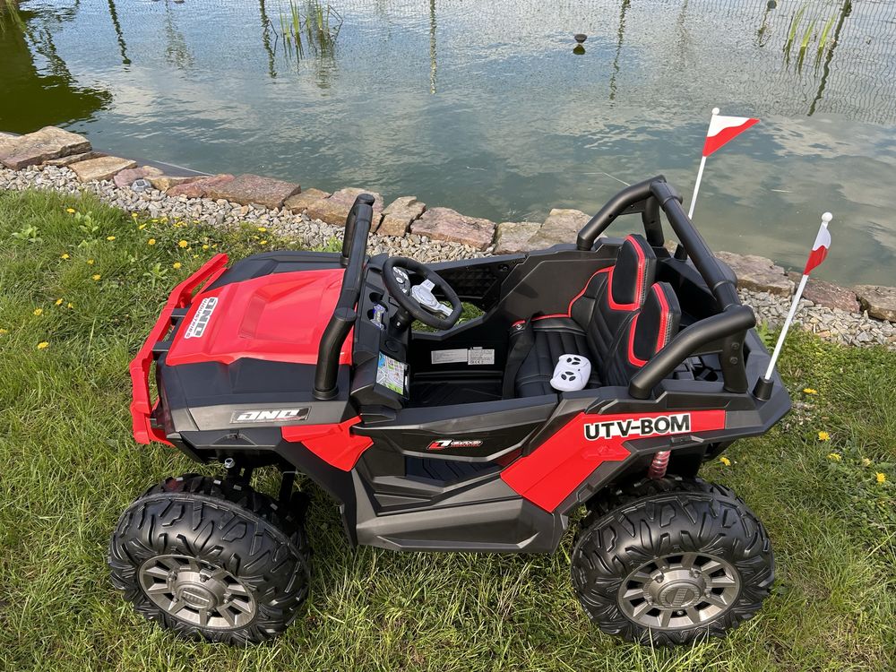 Auto na Akumulator JEEP Mega Duże BUGGY 4x4 180 Watt