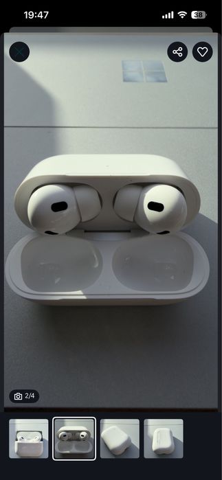 Airpods pro (2gen) com cancelamentos de ruido