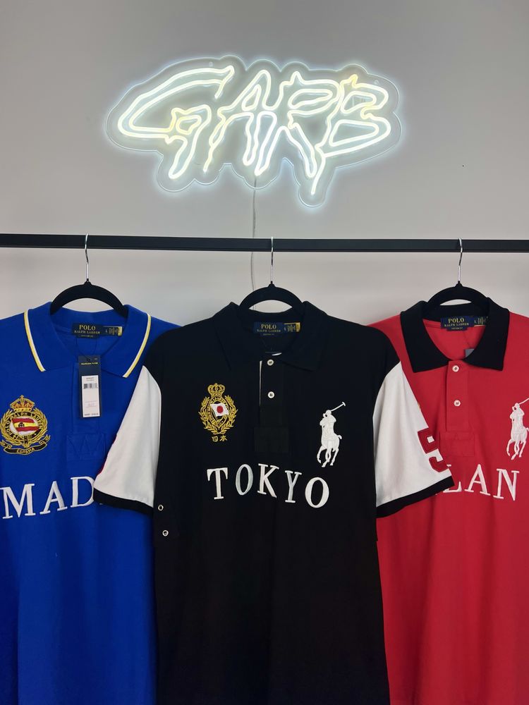 ‼️СВАГА‼️ Футболка Polo Ralph Lauren / Чіф кіф мілан токіо мадрід поло