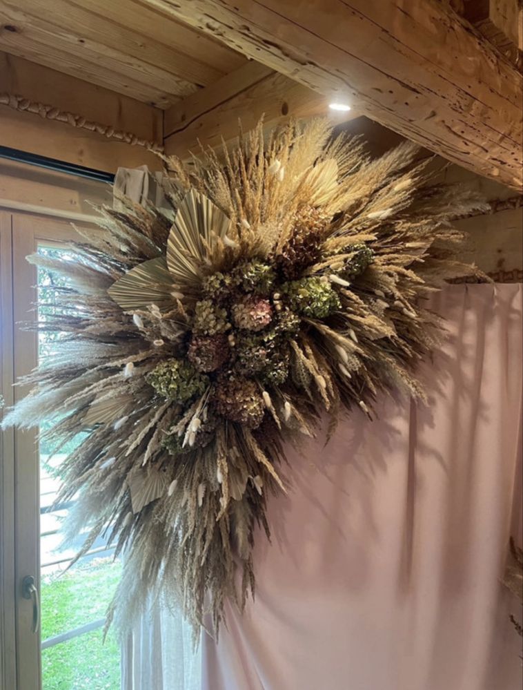 Boho scianka do zdjęć