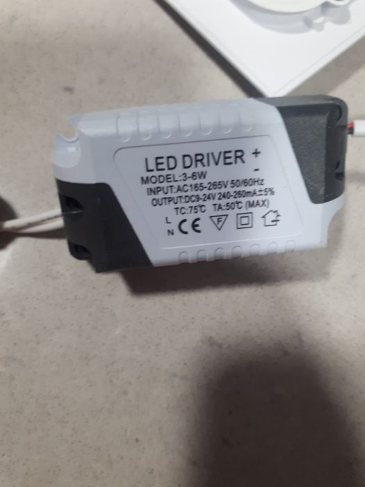 Painel led  quadrado (12cm x 12cm) 6w