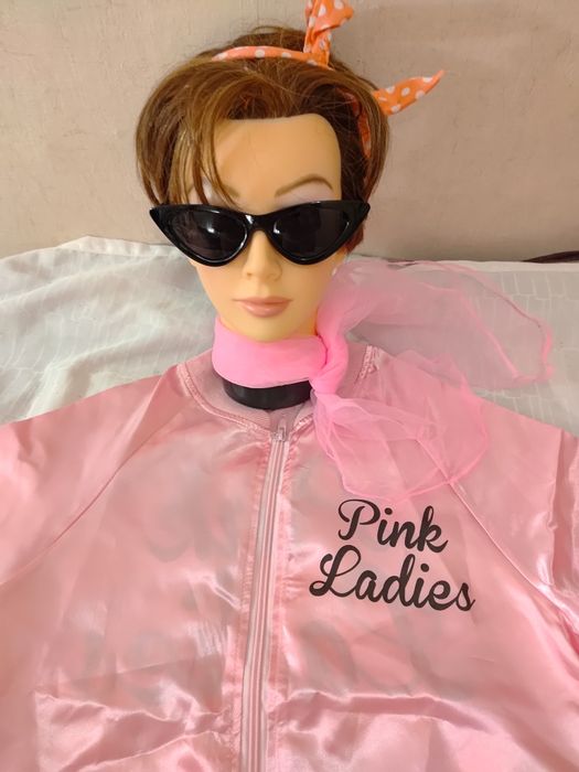 Strój przebranie lata 50-te Pink girl pin up girl rozmiar XS