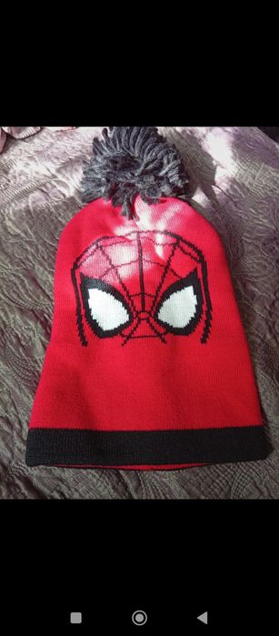 Nowa chłopięca czapka Spiderman