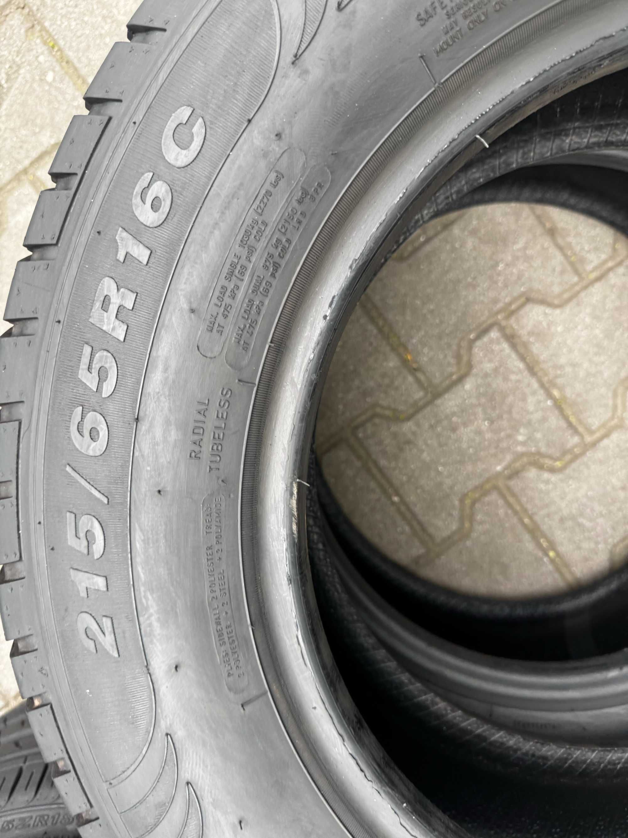 Opony Lato Letnie 215/65/16C 215/65R16C Fulda Jak Nowe Wrocław