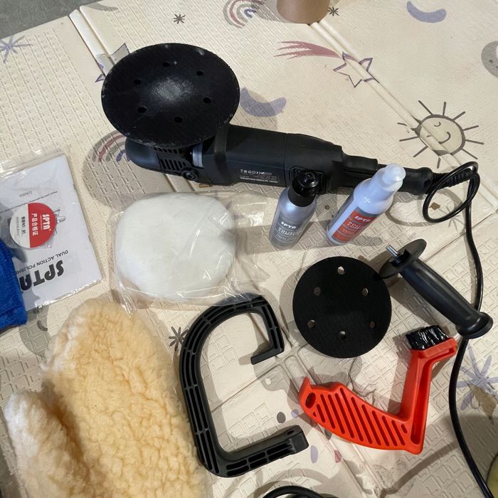 Polerka samochodowa SPTA mimośrodowa 750W 6 poziomów prędkości