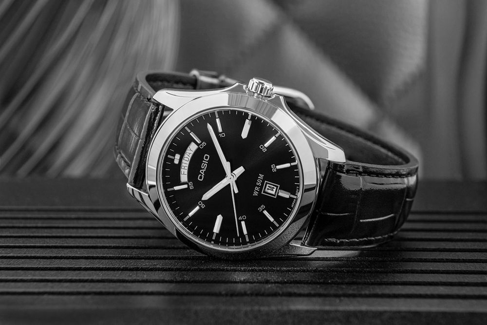 zegarek męski casio mtp-1370l-1avdf + box