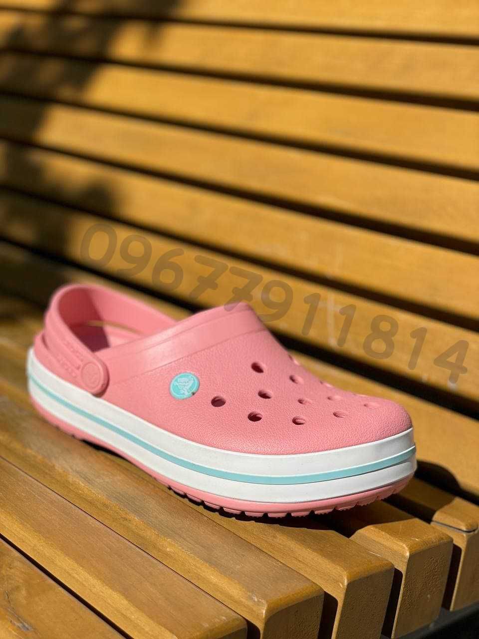НОВИНКА ! Crocband Melon Ice Blue женские крокс супер цена 36-40 разме