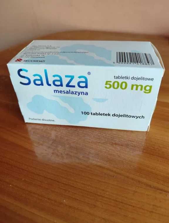 SALAZA 500mg. Аналог Салофальк