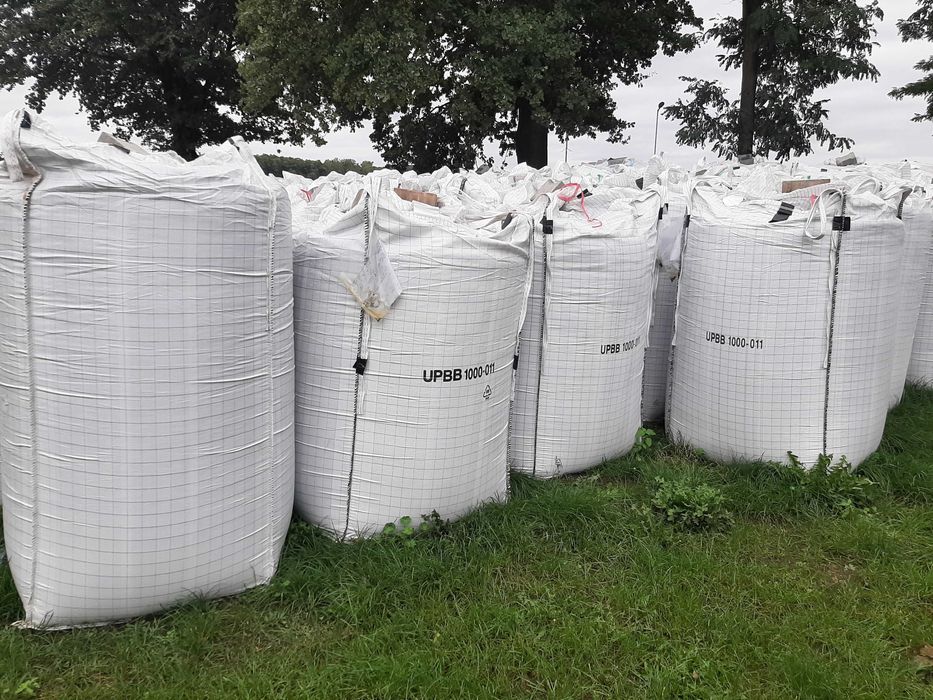 big bag, Bagi worki, z folią oraz bez 1t na zboże, kiszonkę, kukurydzę