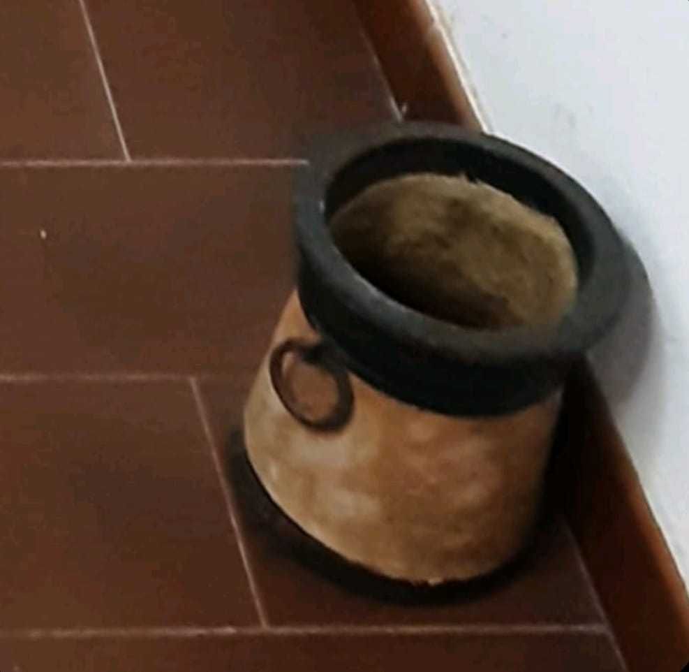 Jarra de Chão Rústica para Planta