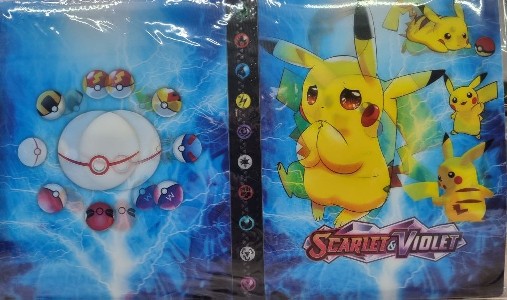 Karty Pokemon 240 sztuk + album 3D klaser na 240 kart