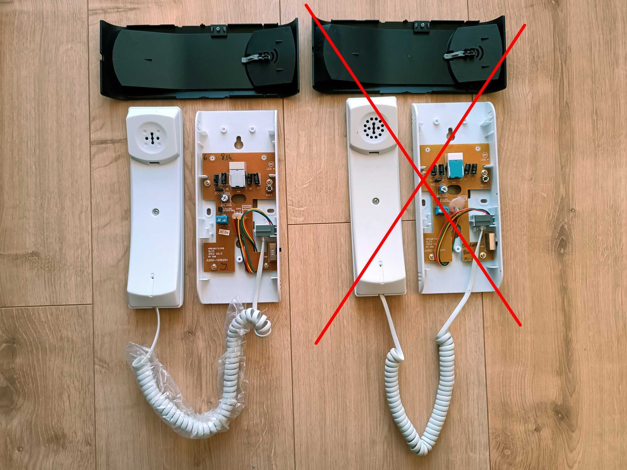unifon słuchawka domofon analogowa (2-przewodowa) CYFRAL ADA-03C4 SLIM