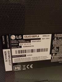 Telewizor LG43  + chromecast