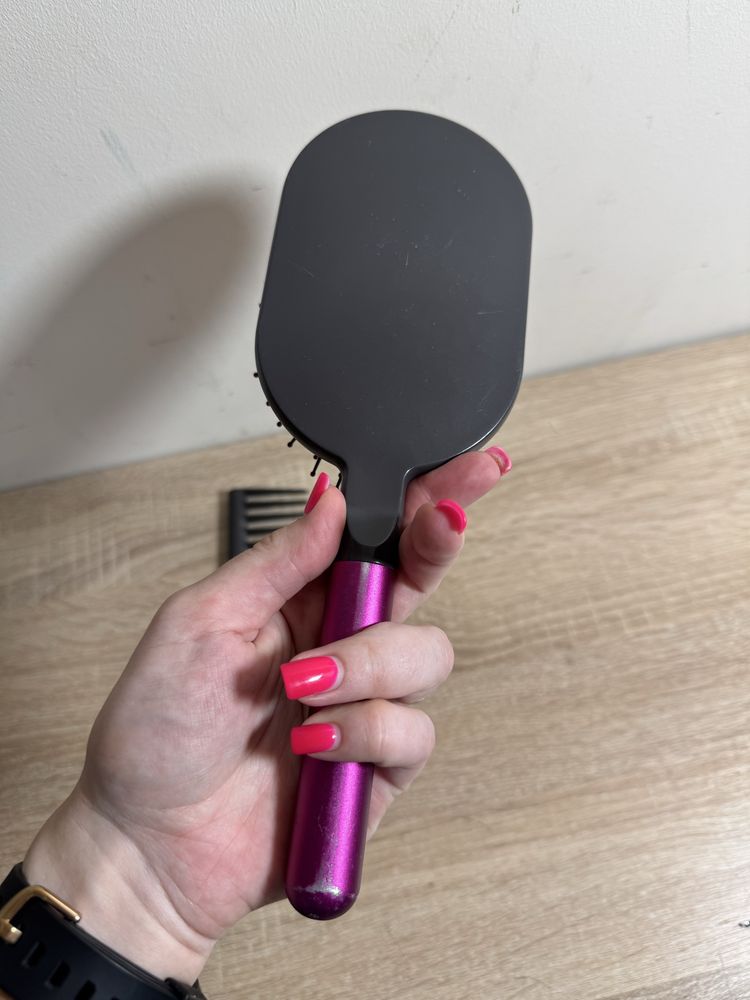 Комплект расчесок Dyson оригинал в цвете фуксия массажная щетка и греб