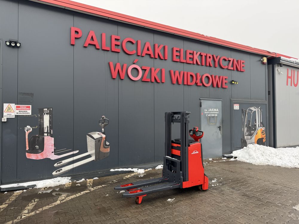 Paleciak elektryczny Linde D 08 z 2019 r 210 cm 800 kg wózek Linde