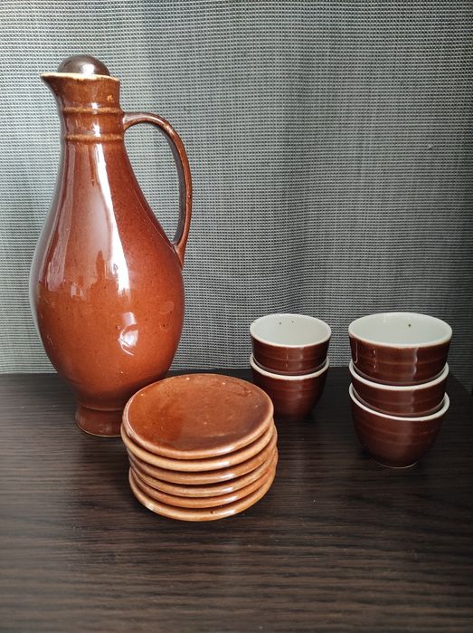 zestaw ceramiczny PRL