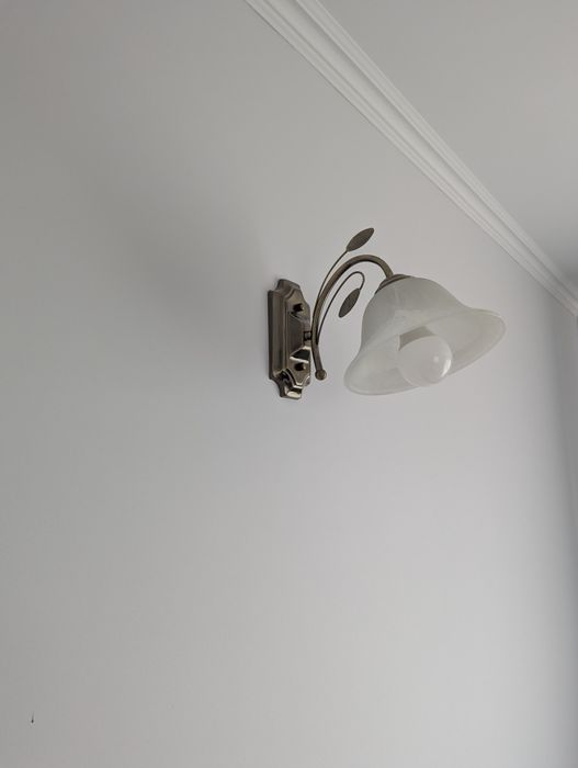 Piękny kinkiet stare złoto